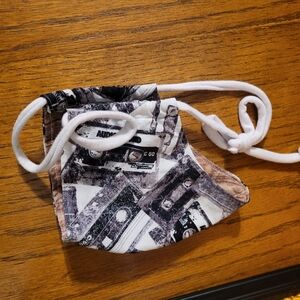 Retro Cassette Print Face Mask